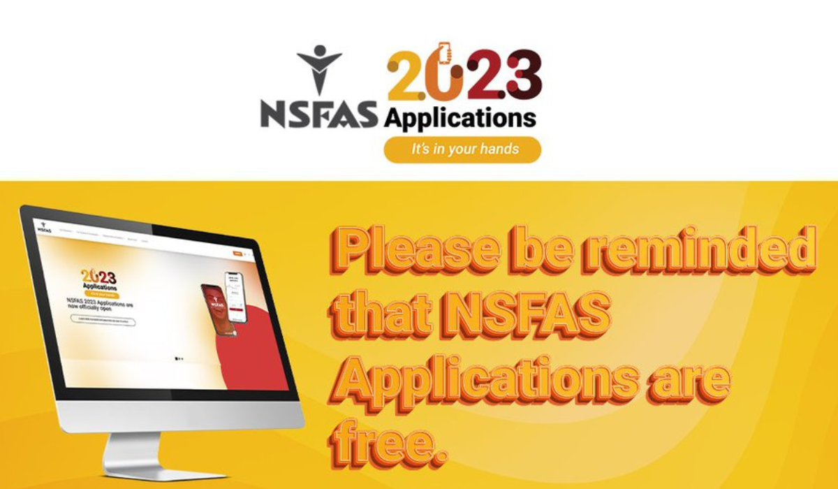 Please be reminded that NSFAS Applications are free