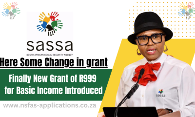 Finally New Grant of R999 for Basic Income Introduced